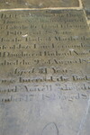 Gravestone of members of the Nowell family