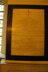 Memorial in St John at Hampstead
