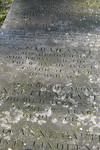 Grave of John Sutton Hastings and his three wives at St Andrew and St Peter, Longham,